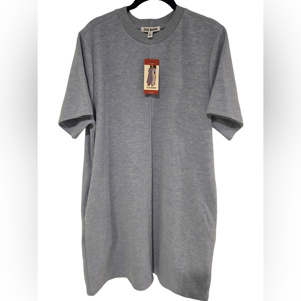 Steve Madden Blue Gray Mini Dress